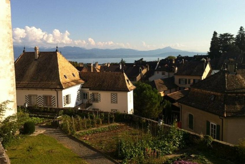 Chateau Aubonne, Aubonne, Switzerland, Switzerland